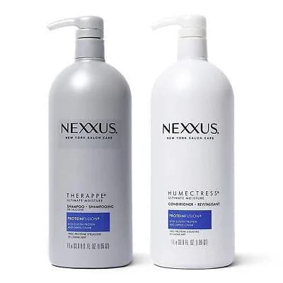 Nexxus Therappe Shampoo & Humectress Conditioner for Dry Hair, 33.8 oz (2-Count)