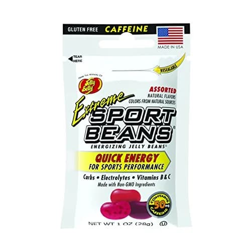 Jelly Belly Extreme Sport Beans, Gomitas Energéticas con Cafeína, Sabores Surtidos