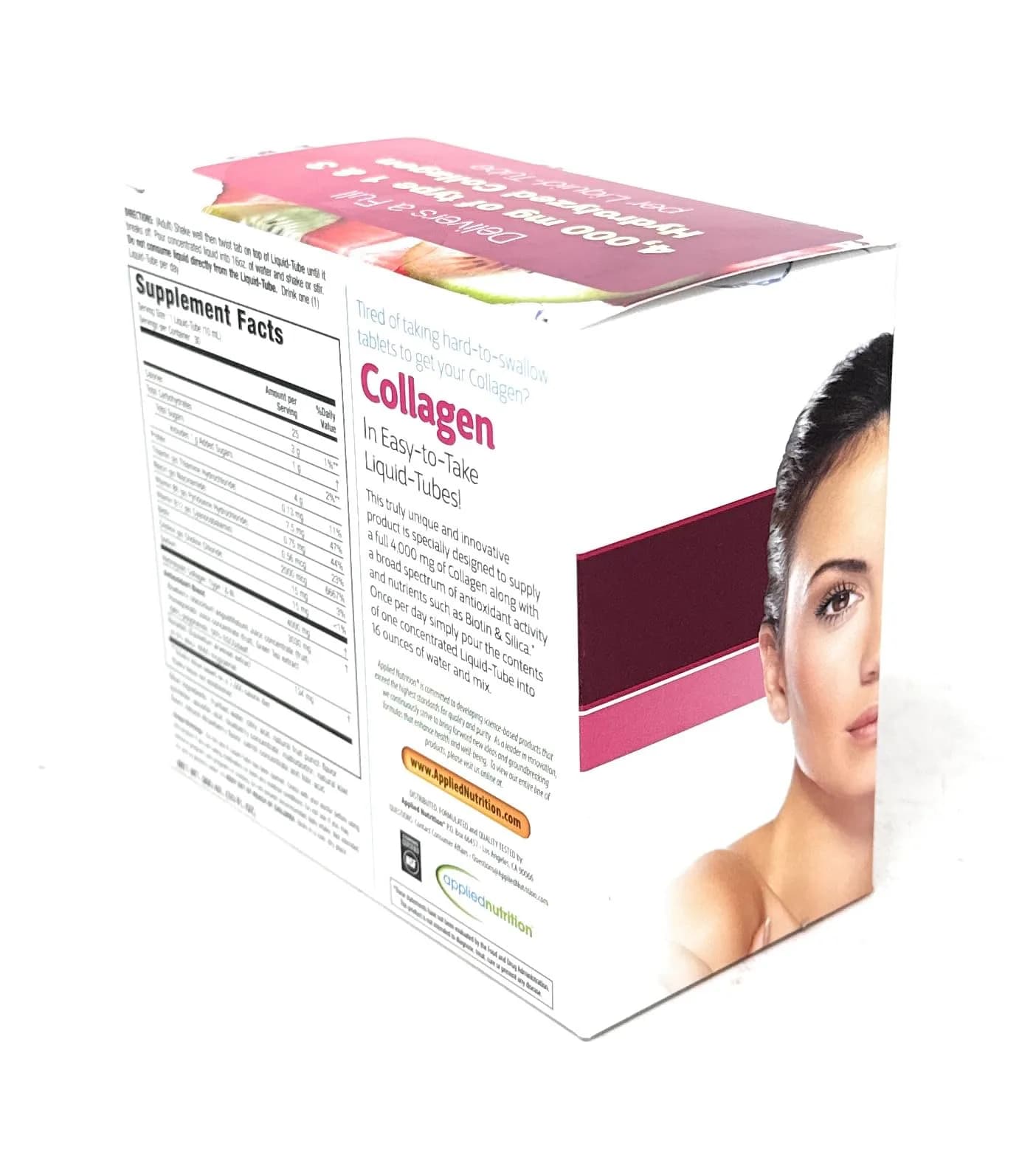Applied Nutrition Liquid Collagen Skin Revitalization, 30 Count
