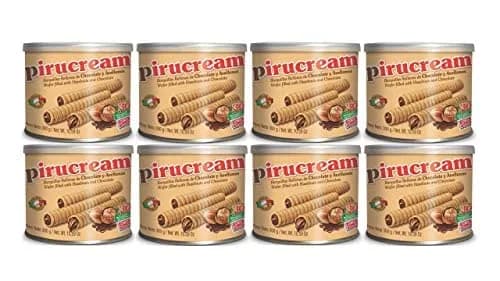 Pirucream Chocolate Hazelnut Spread, 300 g (8-Pack)