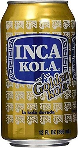 Inca Kola Bebida Gaseosa Dorada, Latas de 12 oz (Paquete de 24)