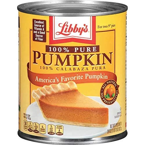 Libby's Puré de Calabaza 100% Puro, 29 oz (Paquete de 3)