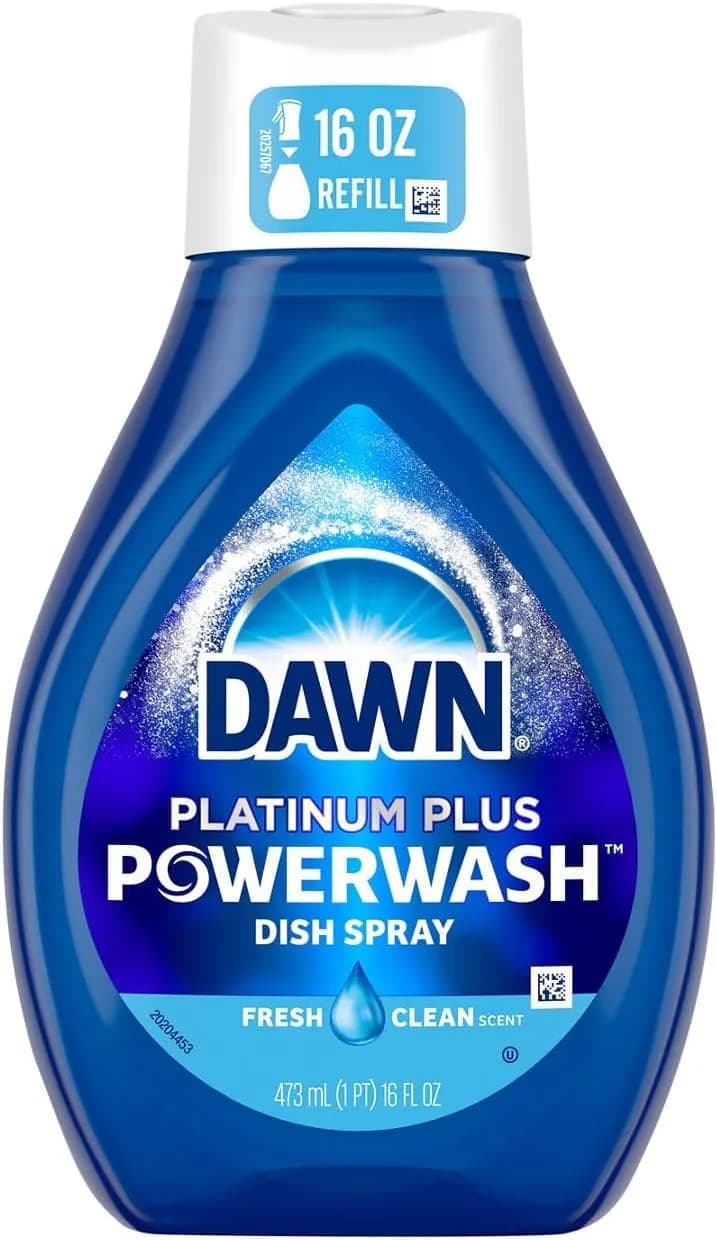 Dawn Ultra Platinum Powerwash Spray para Platos, Aroma Fresco, 16 oz