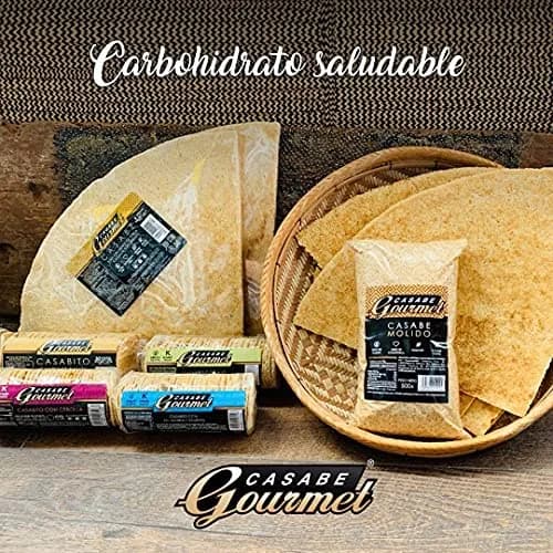 Casabe Gourmet Casabito Galletas de Yuca, Caja 12-Pack (840 g)