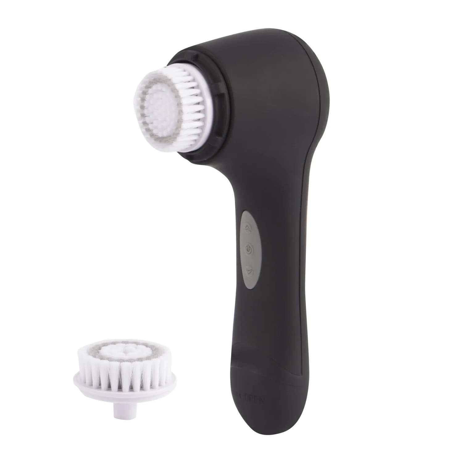 Vivitar PG7000 Portable Facial Cleansing Brush for Sensitive Skin, Black