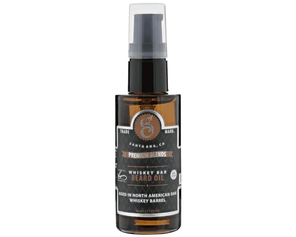 Suavecito Premium Blends Beard Oil, Whiskey Bar Fragrance, 1 oz