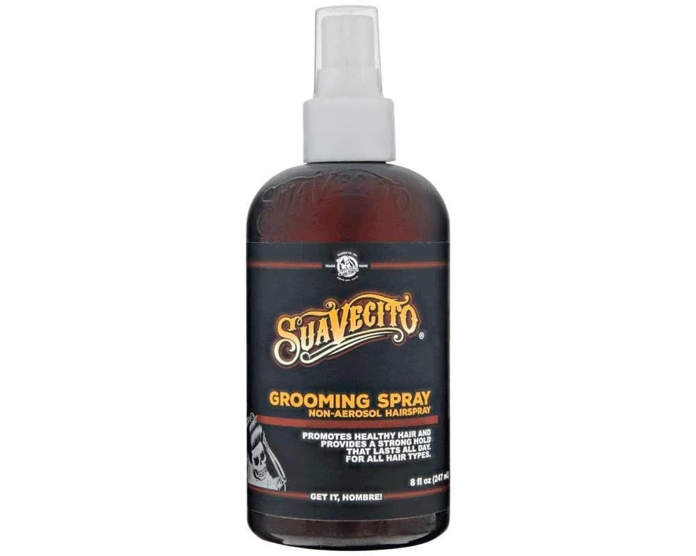 Suavecito Grooming Non-Aerosol Hairspray for Men, 8 oz