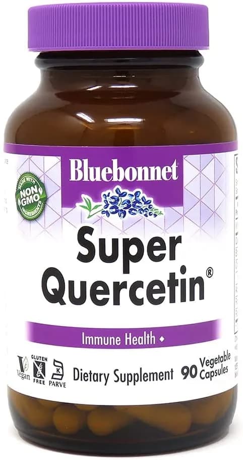 Bluebonnet Wellness Bundle: B-Complex 100, Quercetin Vitamin C & Zeaxanthin Plus Lutein (3-Pack)