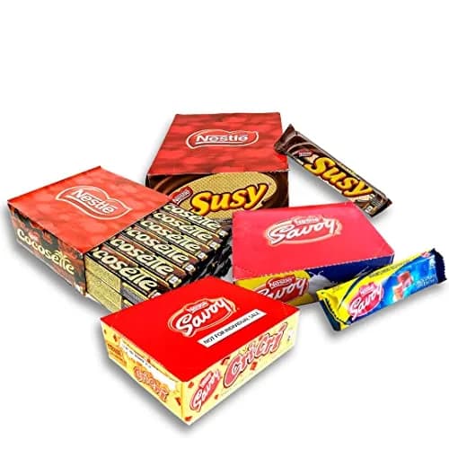 Combo Venezolano: Galletas Susy, Cocosette, Cri-Cri y Chocolate (26 Piezas)