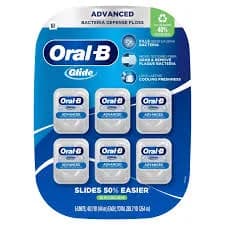 Oral-B Glide Pro-Health Advanced Floss, 43.7 yd (Pack of 6)