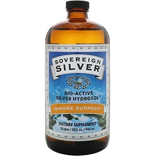 Sovereign Silver Hidrosol de Plata Bioactiva, Suplemento de Apoyo Inmune
