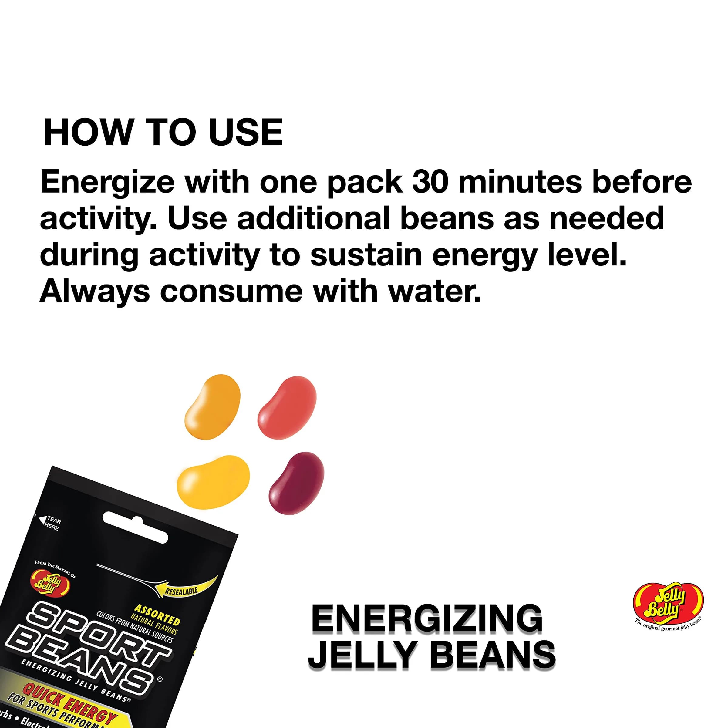 Jelly Belly Sport Beans Gomitas Energizantes