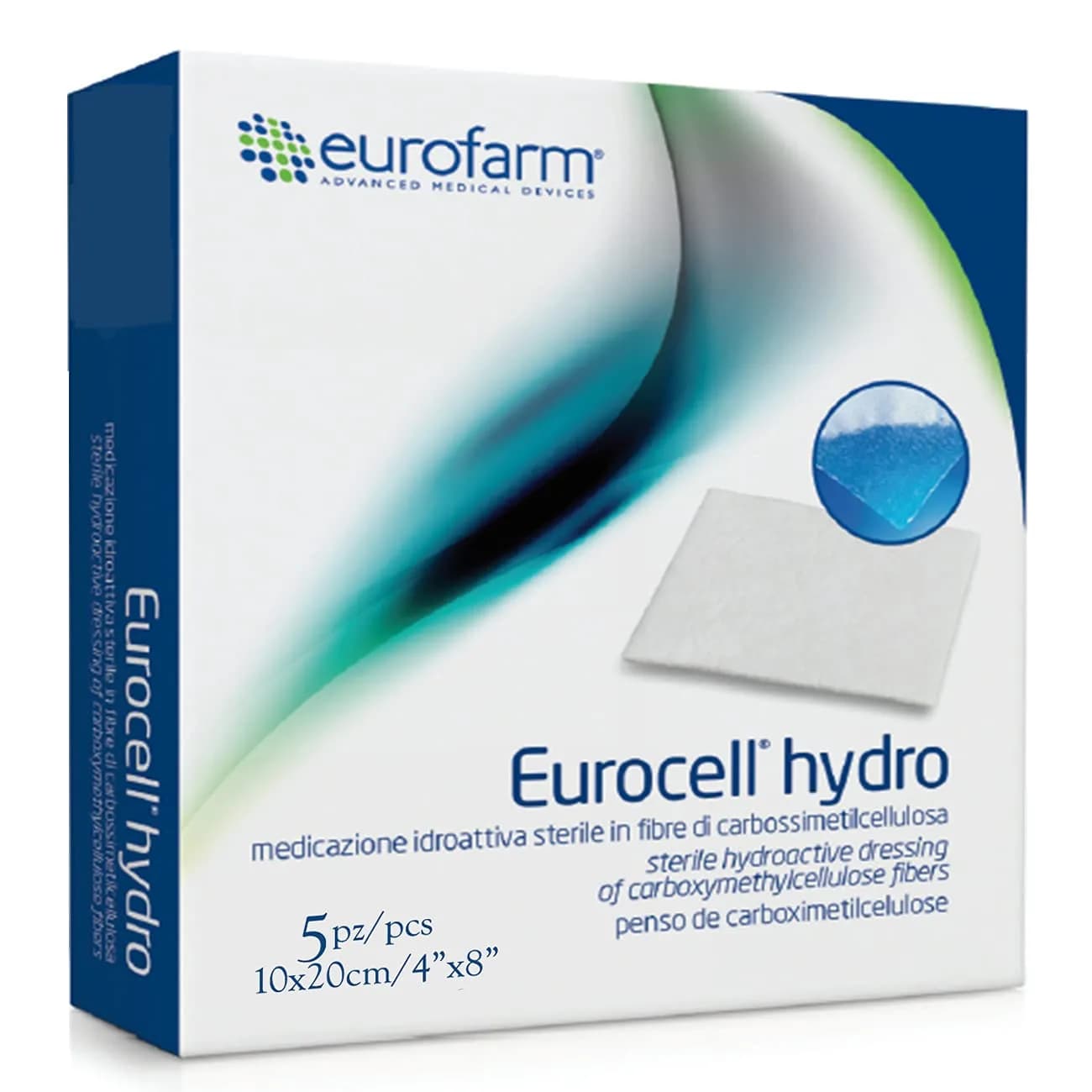 Apósito de Hidrogel CMC Eurocell Hydro