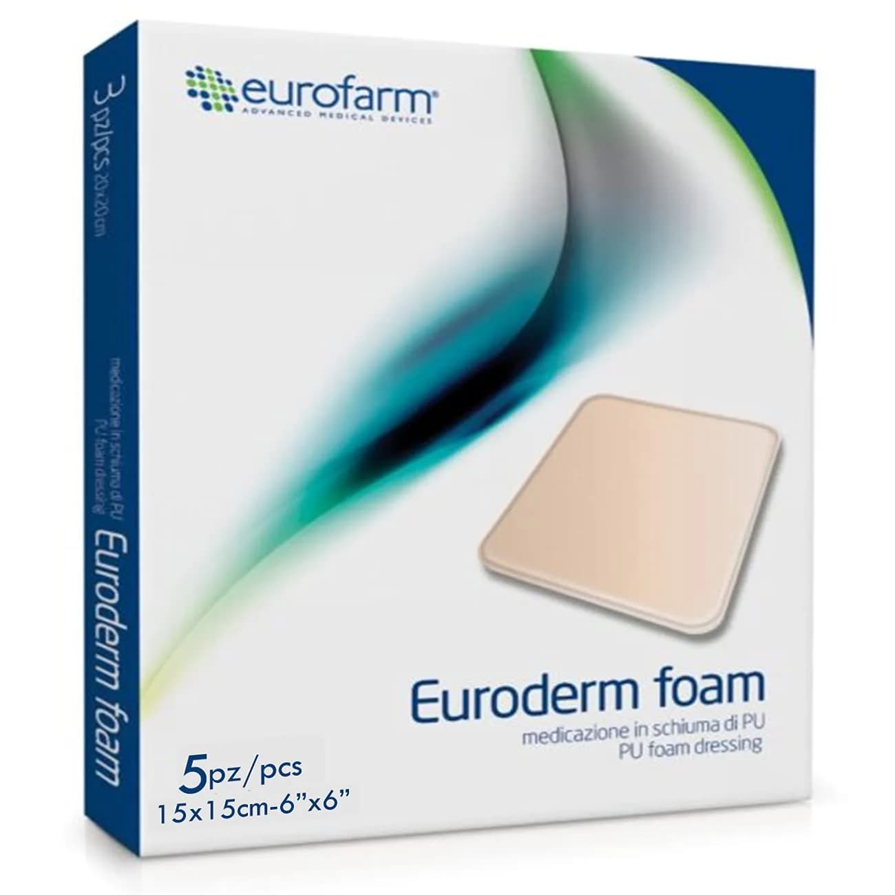 Apósito de Espuma Hidrocelular Euroderm