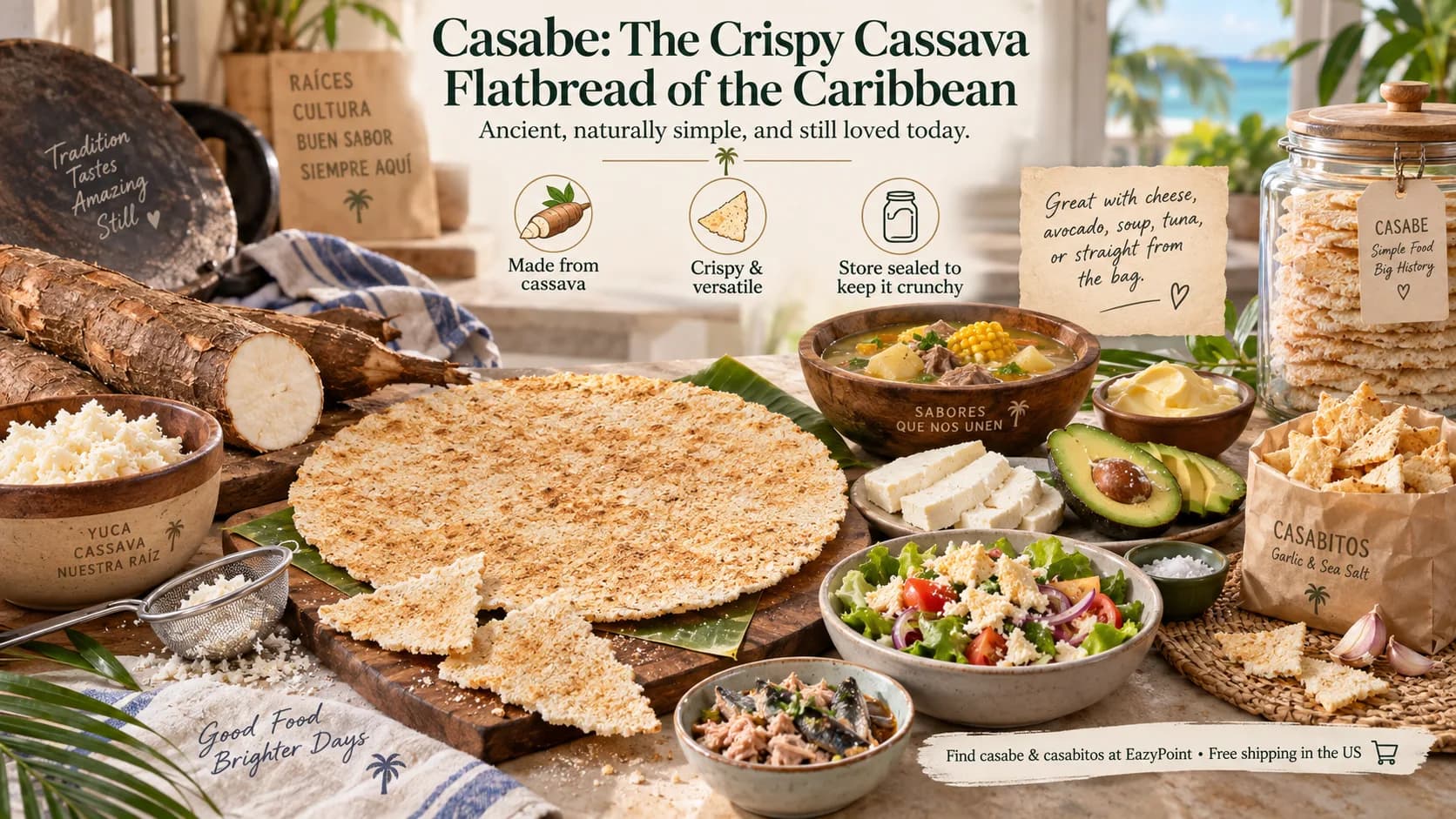 What Is Casabe? The Cassava Cracker Explained (and How to Eat It)