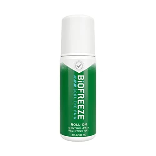 Biofreeze Pain-Relieving Roll-On Gel, 3 fl oz, Green