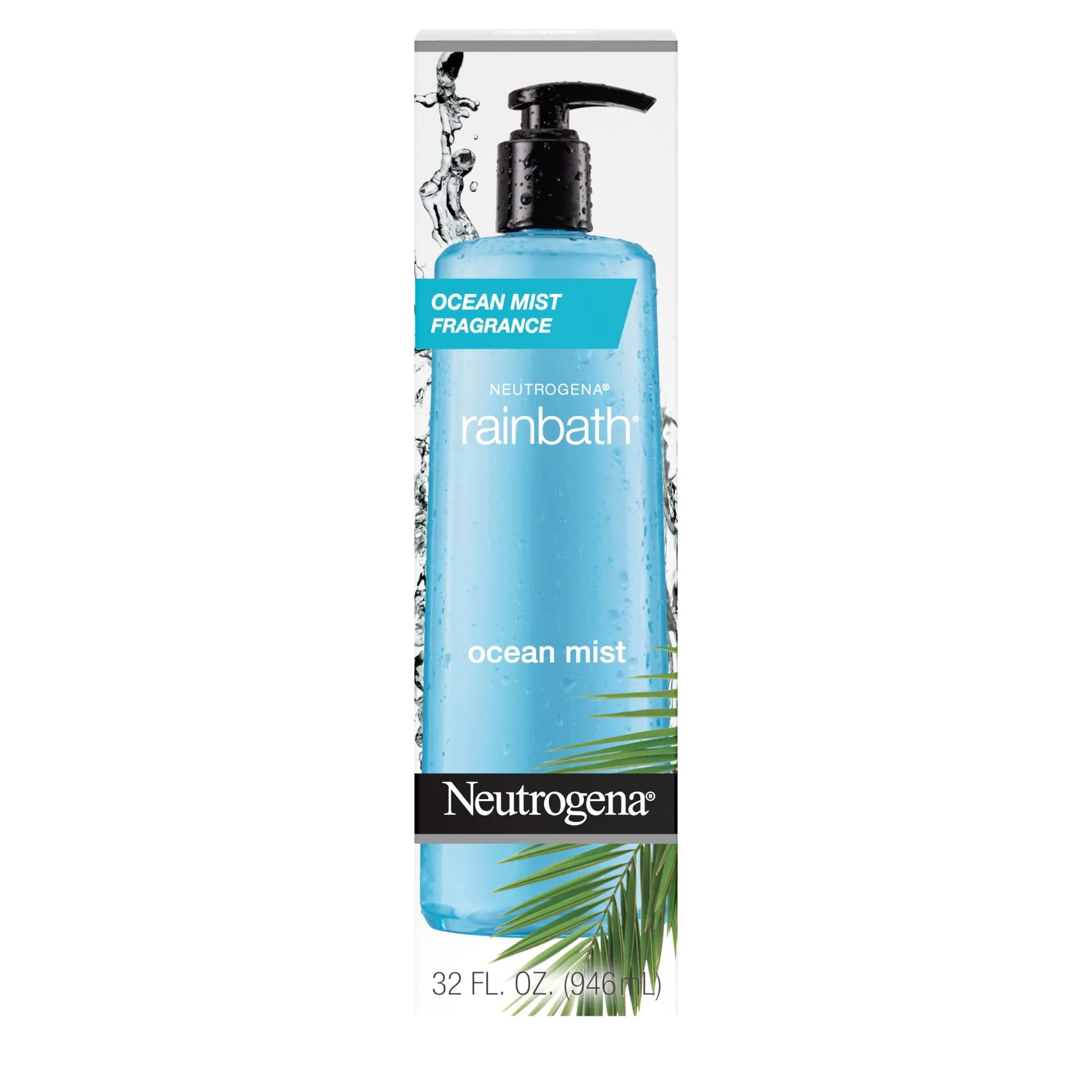 Neutrogena Rainbath Replenishing Shower & Bath Gel, Ocean Mist, 32 oz