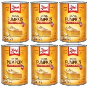 Libby's Puré de Calabaza 100% Puro, 29 oz (Paquete de 6)