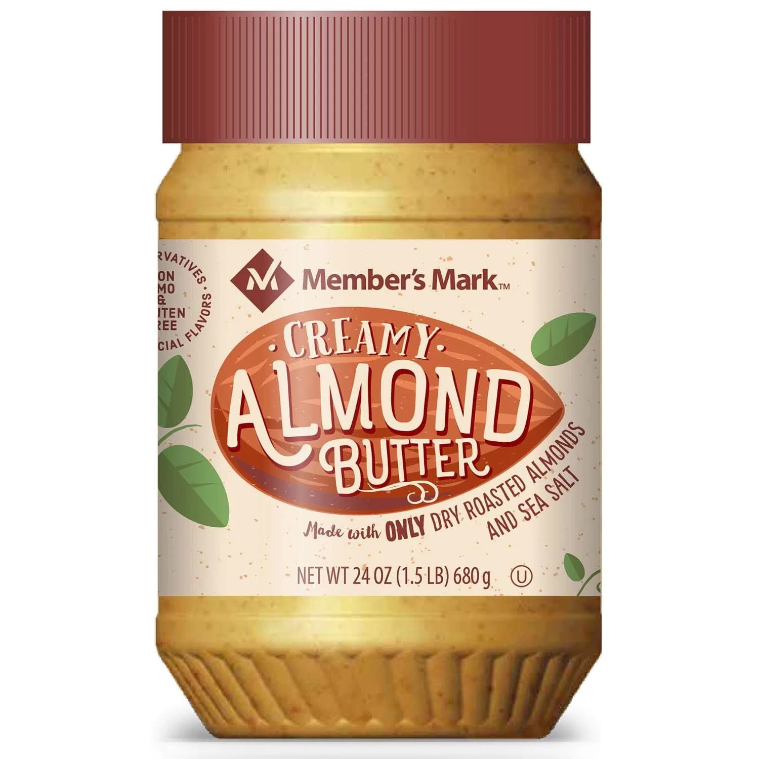 Mantequilla de Almendra Natural Member's Mark, 24 oz