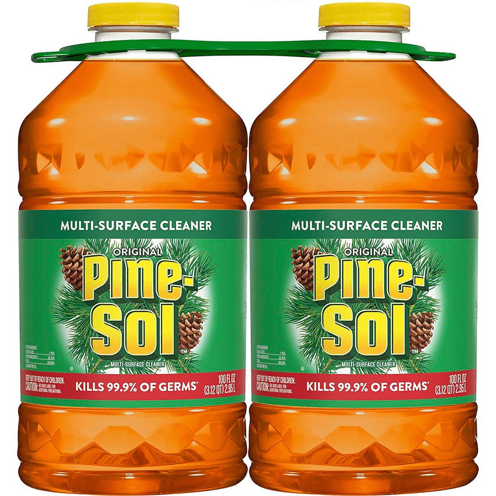 Pine-Sol Original Pine All-Purpose Multi-Surface Cleaner, 100 oz (2-Pack)