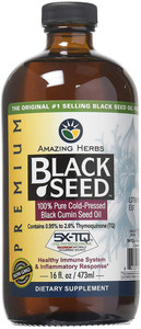 Amazing Herbs Cold-Pressed Black Seed Oil