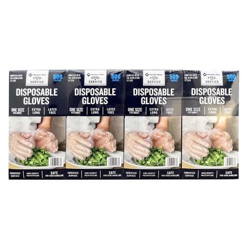 Member's Mark Disposable Food Handling Gloves, 2,000 Count