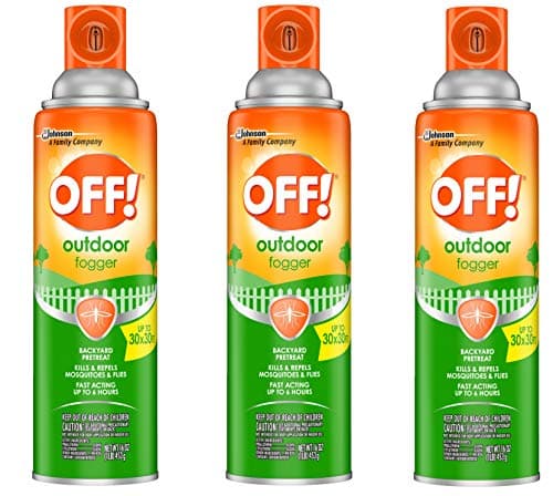 OFF! Backyard Pretreat Outdoor Fogger, 16 oz (3-Pack)