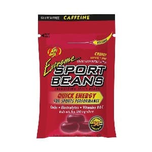 Jelly Belly Sport Beans Caffeinated Energizing Jelly Beans, Cherry