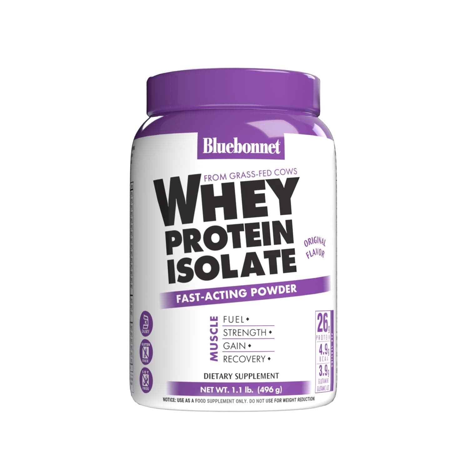 Bluebonnet Nutrition Whey Protein Isolate Powder