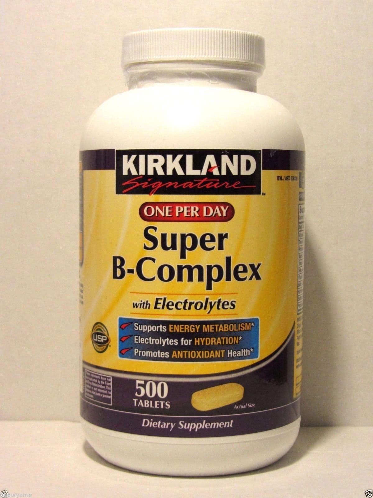 Kirkland Signature Super B-Complex, 500 Tablets