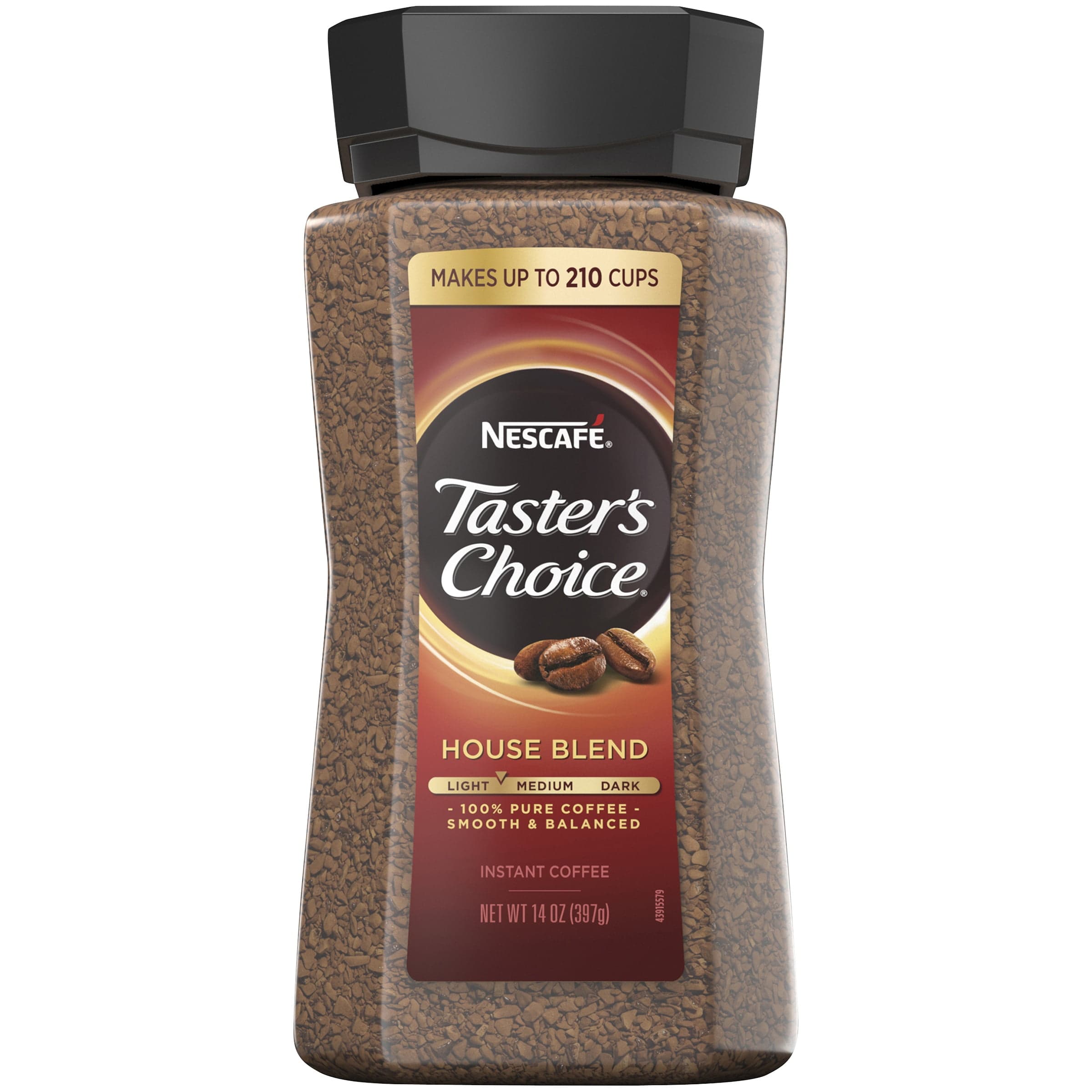 Nescafé Taster's Choice House Blend Instant Coffee, 14 oz Jar