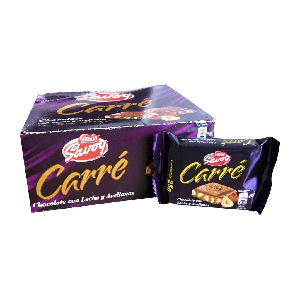 Savoy Carre Chocolate con Leche y Avellanas