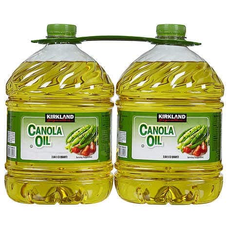Kirkland Signature Canola Oil, 2.84 L (2-Count)