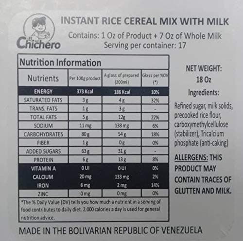 El Chichero Chicha Powdered Drink Mix, Original