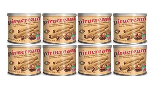 Pirucream Chocolate Hazelnut Spread, 300 g (8-Pack)