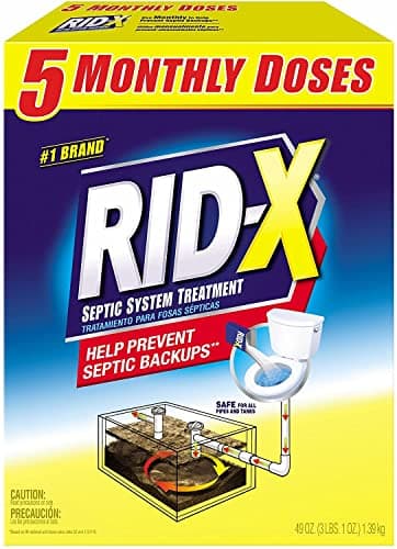 Rid-X Septic Tank System Treatment (5 Count)