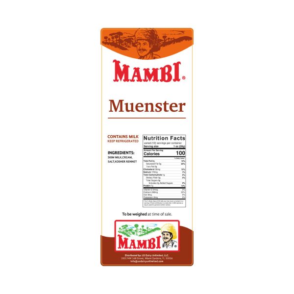 Mambi - Queso Muenster en Barra